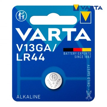 Pilha varta lr44 - v13ga 1.5v alcalina (blíster 1 un) ø11,6x5,4mm