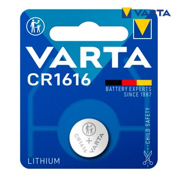 Pilha varta lithium cr1616 3v (blíster 1 un) ø16x1,6mm