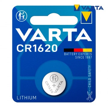 Pilha varta lithium cr1620 3v (blíster 1 un) ø16x2,0mm