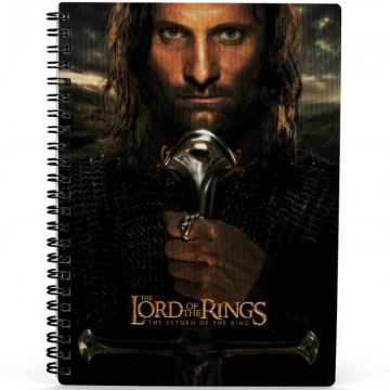 Cuaderno 3D Aragorn El...