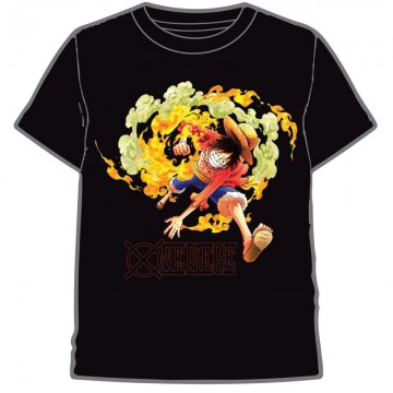 Camiseta Luffy Ataque One...