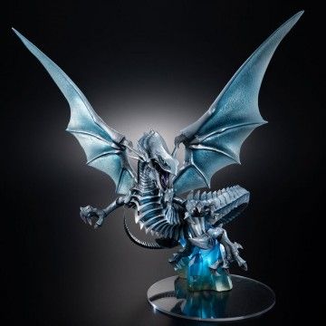 Figura Blue Eyes White Dragon Duel Monsters Art Works Holographic Edition Yu-Gi-Oh!  28cm MEGAHOUSE - 1