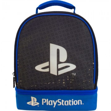 Bolsa Doble Portamerienda Logo Playstation SONY - 1