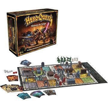 Juego de Mesa HeroQuest Aventuras en Mazmorras Avalon Hill español HASBRO - 1