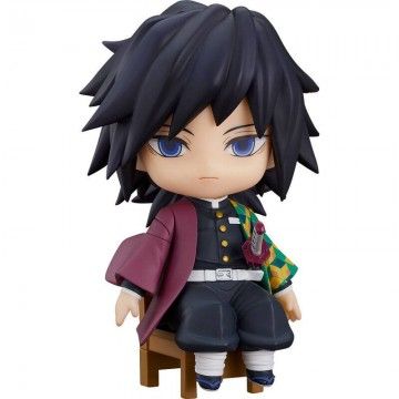 Figura Nendoroid Swacchao Giyu Tomioka Demon Slayer Kimetsu No Yaiba 9cm GOOD SMILE - 1