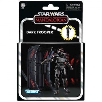 Figura Vin Dark Trooper The Mandalorian Star Wars 9,5cm HASBRO - 1
