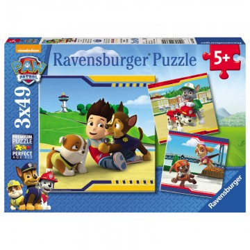 Puzzle Patrulla Canina Paw Patrol 3x49pzs RAVENSBURGER - 1