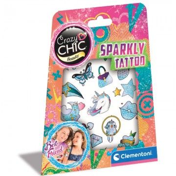 Tatuajes Brillantes Crazy Chic CLEMENTONI - 1