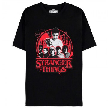 Camiseta do grupo Stranger...