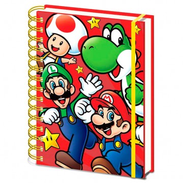 Notebook A5 Super Mario...