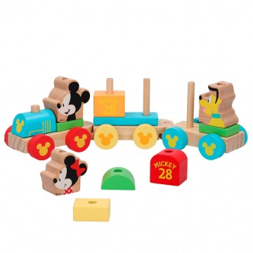 Baby Disney trem de madeira