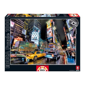 Quebra-cabeça Times Square Nova York 1000 peças EDUCA BORRAS - 1