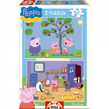 Quebra-cabeça Peppa Pig...