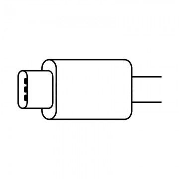 Adaptador Apple MU7E2ZM/A USB Tipo C para fone de ouvido de 3,5 mm Apple - 1