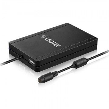 Carregador de notebook ultrafino Leotec/ 90 W/ Automático/ 12 conectores/ Voltagem 15-20 V/ 1 USB Leotec - 1