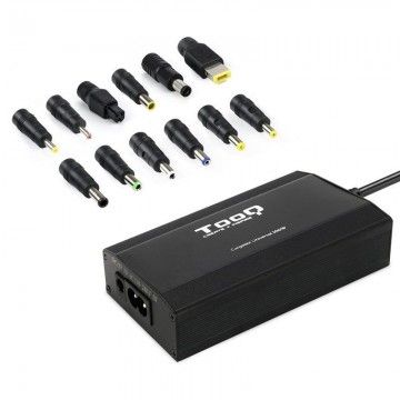 Carregador de Notebook TooQ TQLC-100BS01M/ 100W/ Manual/ 12 Conectores/ Voltagem 12-24V/ 1 USB TOOQ - 1