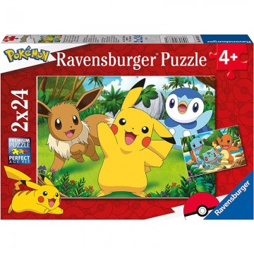 Puzzle Pokémon 2x24pcs