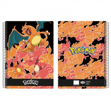 Caderno Pokémon A4...