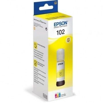 Recarga EcoTank de Tinta Original Epson nº102  Amarelo EPSON - 1