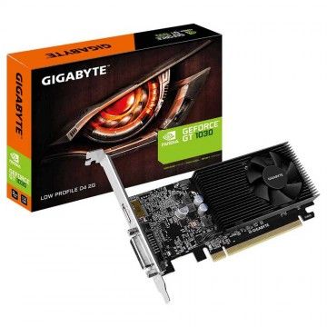 Placa Gráfica Gigabyte GeForce GT 1030 D4 2G   2GB GDDR4   Baixo Perfil GIGABYTE - 1
