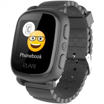 Smartwatch Localizador para Crianças Elari KidPhone 2  Preto Elari - 1