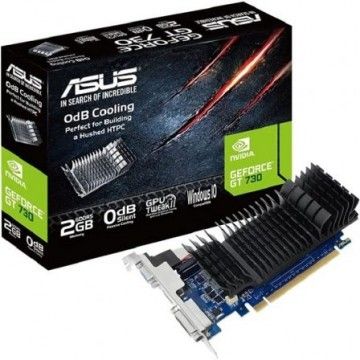 Placa Gráfica Asus GeForce GT 730 2GB GDDR5 ASUS - 1