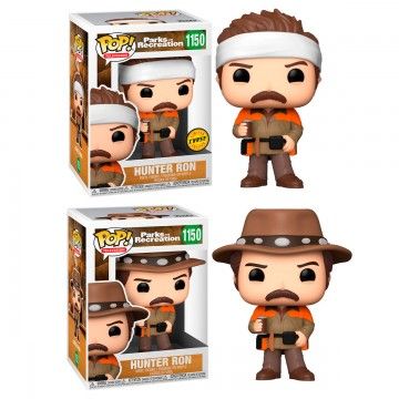 Figura POP Parks and Rec Hunter Ron 5+1 Chase FUNKO - 1