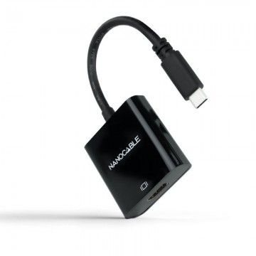 Nanocabo 10.16.4102-BK/ USB Type-C Macho - Adaptador HDMI Fêmea NANO CABLE - 1