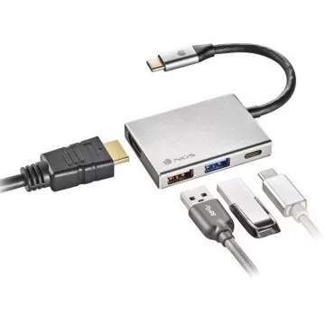 NGS - HUB 4 Portas USB-C WONDERDOCK4 NGS - 1