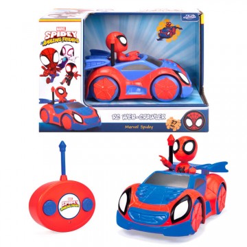 Carro de controle de rádio Spidey Spiderman Marvel 1:24 JADA TOYS - 1