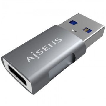 Adaptador USB 3.2 GEN2 Aisens A108-0655/ USB tipo C fêmea - USB macho AISENS - 1