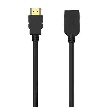 Cabo de Extensão HDMI Aisens A120-0544/ HDMI Macho - HDMI Fêmea/ 1m/ Preto AISENS - 1