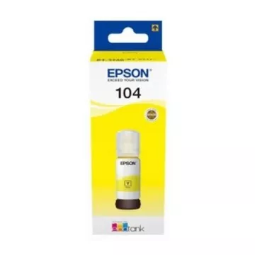 Recarga Ecotank de Tinta Original Epson nº104 Amarelo EPSON - 1