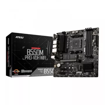 Motherboard MSI Pro-VDH B550M mATX Wifi DDR4 AM4 Msi - 1