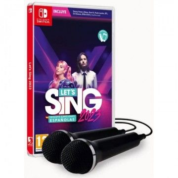 Jogo para Consola Nintendo Switch Let´s Sing 2023 + 2 microfones NINTENDO - 1