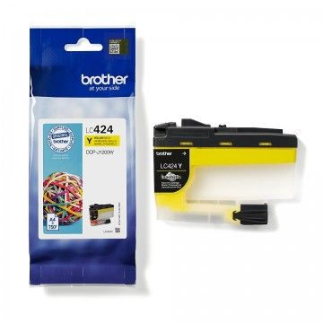 Tinteiro Original Brother LC424Y Amarelo BROTHER - 1