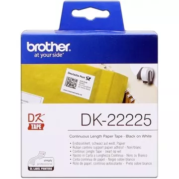 Rolo Etiquetas Original Brother DK22225  38mm x 30.48 metros BROTHER - 1