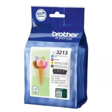 Tinteiro Original Multipack Brother LC-3213VAL Azul Magenta Amarelo Preto BROTHER - 1