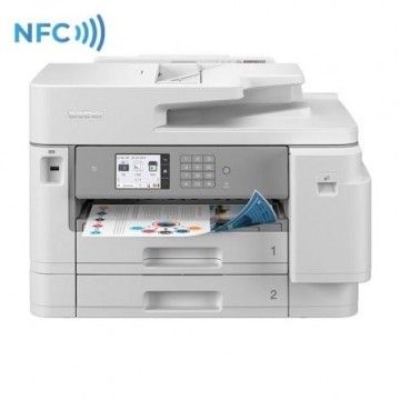 Impressora Multifunções Jacto de Tinta A3 Brother MFC-J5955DW WiFi  Fax  Duplex  Branca BROTHER - 1