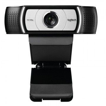 Webcam Logitech C930E  Focagem Automática  1920 x 1080 Full HD  Preta LOGITECH - 1