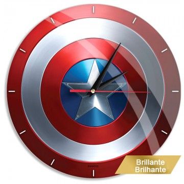 Relógio de parede Capitão América Marvel ERT GROUP - 1