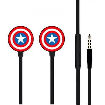 Fones de ouvido Capitão América Marvel ERT GROUP - 1