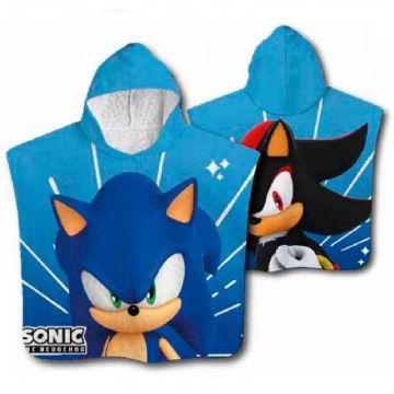 Poncho toalha de microfibra Sonic The Hedgehog SEGA - 1