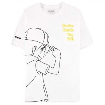 camiseta pokémon ash DIFUZED - 1