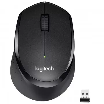 Rato Sem Fios Logitech Silent Plus M330 1000 Dpi Preto LOGITECH - 1