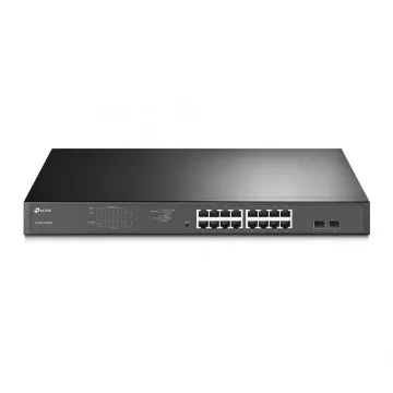 Switch de Rack 19 TP-Link TL-SG1218MPE com Gestão 16portas Gigabit PoE 802.3at/af TP-LINK - 1