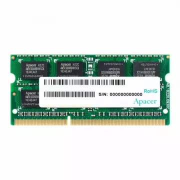 Memória So-Dimm DDR3L 8Gb Apacer 1600MHz  1.35V  CL11 Apacer - 1