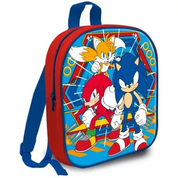 Mochila Sonic The Hedgehog 29cm KIDS LICENSING - 1