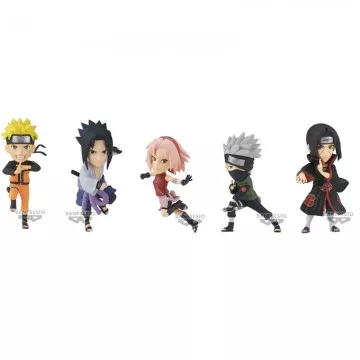 Pacote 12 Figuras Colecionáveis do Mundo Naruto Shippuden 7cm BANPRESTO - 1