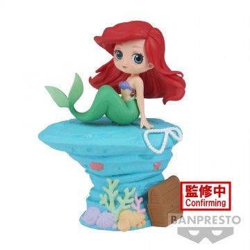 Figura Ariel ver.A A Pequena Sereia Personagens Disney Q posket 9cm BANPRESTO - 1